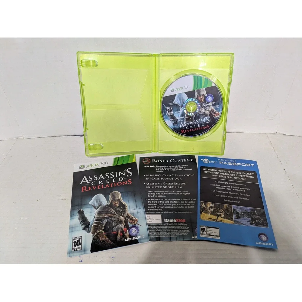 Microsoft Xbox 360 Assassins Creed GTA V LEGO Indiana Jones Kung Fu Panda TESTED
